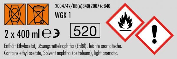 FOLIATEC Sprüh Folie rot glänzend 2x400ml