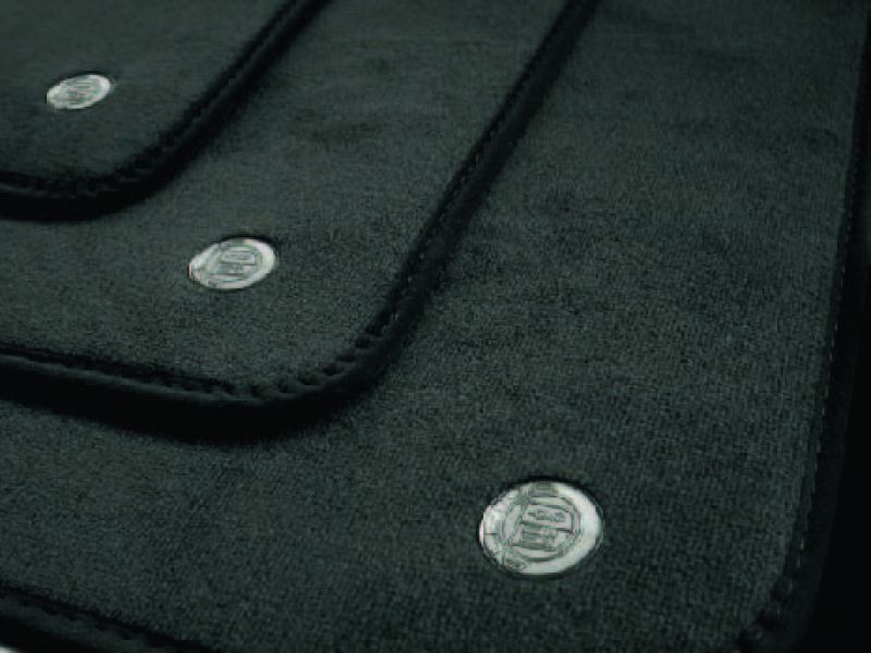 ALPINA velor floormats ANTHRAZIT fit for BMW 5er F10/F11 (not 4WD)