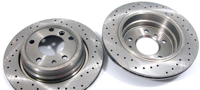 ZIMMERMANN Bremsscheiben belüftet/gelocht hinten 2tlg 300x20mm passend für BMW 5er E34