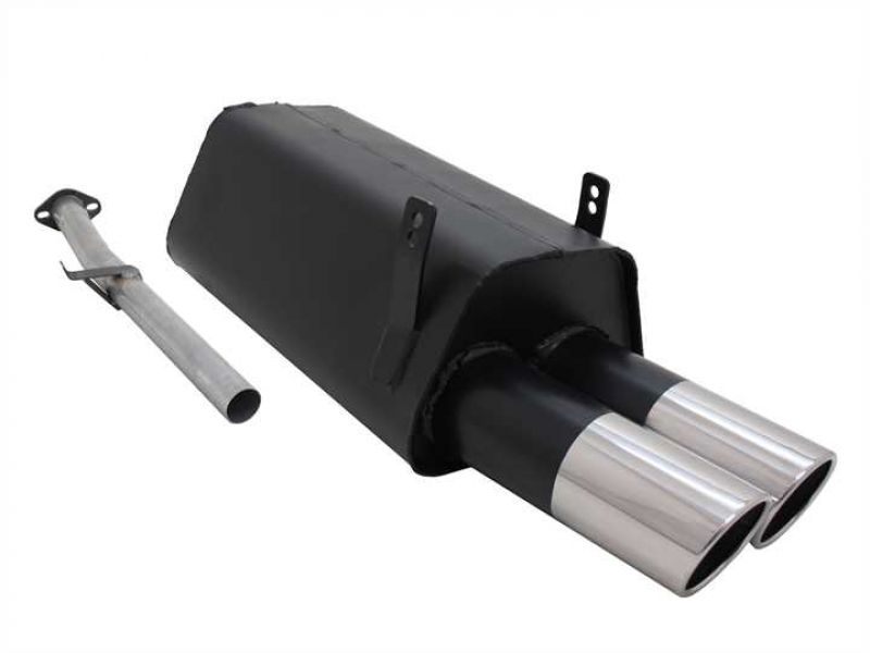 NOVUS Rear silencer with 2x 90mm BMW E36 316i/318i