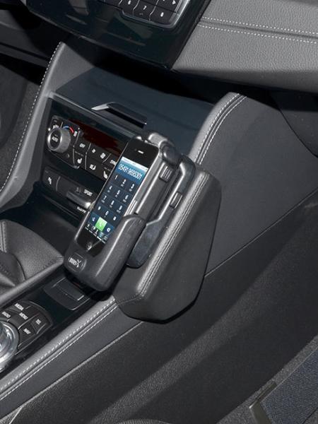 KUDA Telefonkonsole passend für BMW 2er Active Tourer (F45, F46) ab 2015 Kunstleder schwarz