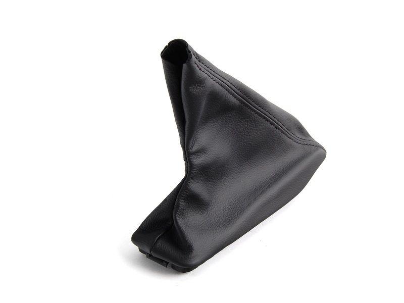Handbremshebelabdeckung Leder Walknappa schwarz BMW 3er E46