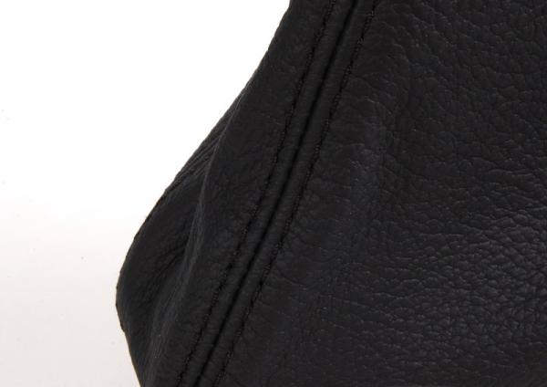 Handbremshebelabdeckung Leder schwarz BMW 3er E46
