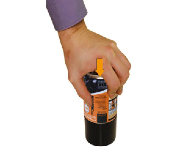 FoliaTec Auspuff- 2K- Lackspray glanz schwarz 250ml