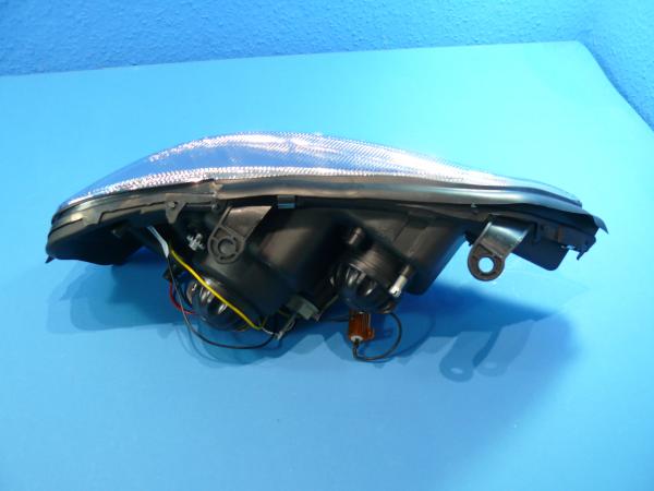 H1/H1 Headlights with LED stripe CHROME fit for Opel Astra G