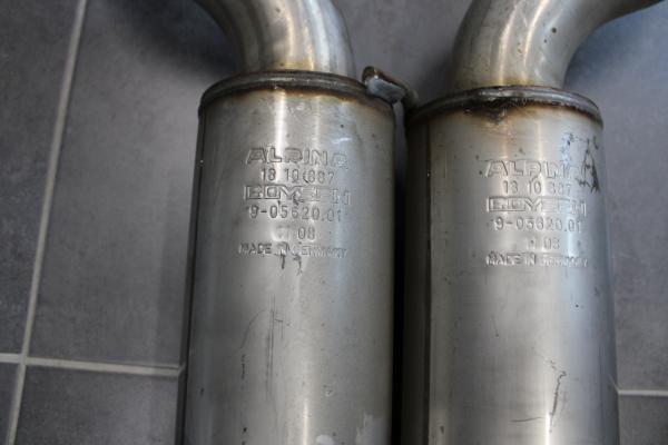 ALPINA front silencer for ALPINA B5 Sedan / Touring