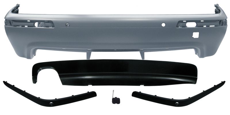 Sport Bumper rear fit for BMW 5er E39 Sedan without PDC