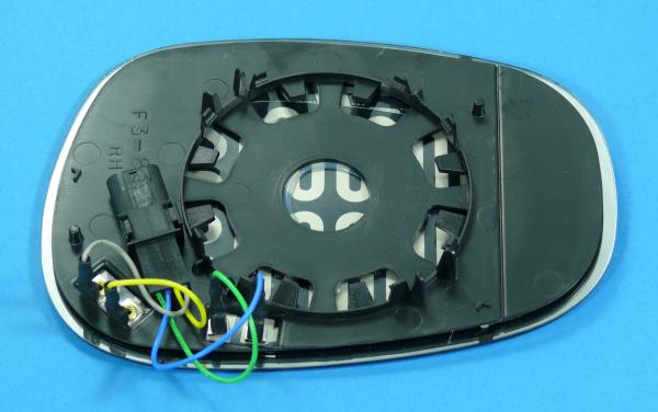 Spiegelglas beheizt weitwinkel links passend für BMW 1er/3er LCI/Facelift