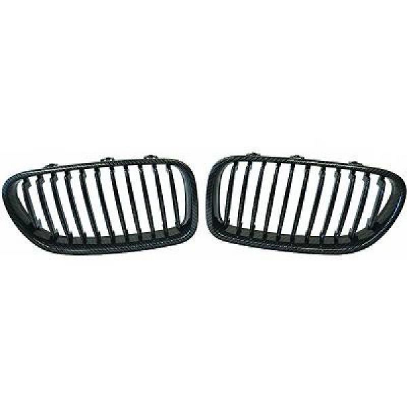 Niere Carbon-Look passend für BMW 5er F10/F11 Bj. 2010 - 2013