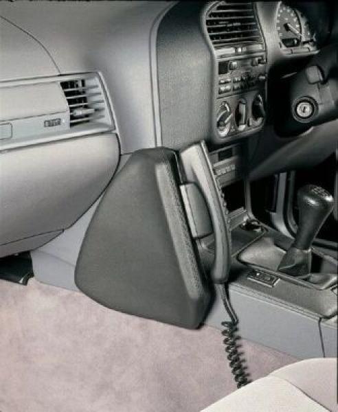 KUDA Phone consoles (RHD) fit for BMW 3er E36 real leather black
