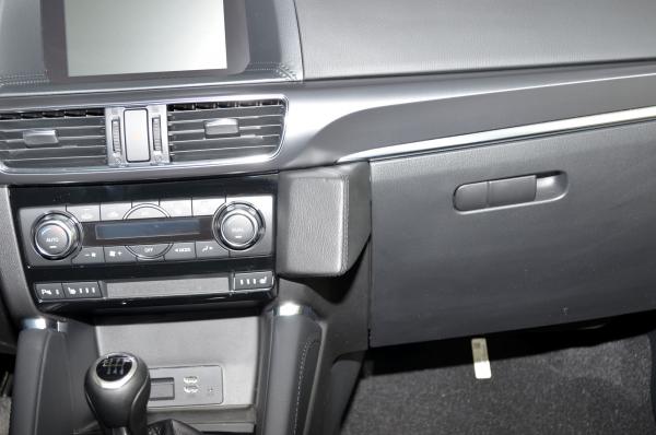 KUDA Phone console fit for Mazda CX5 from 2015 (KE) real leather black