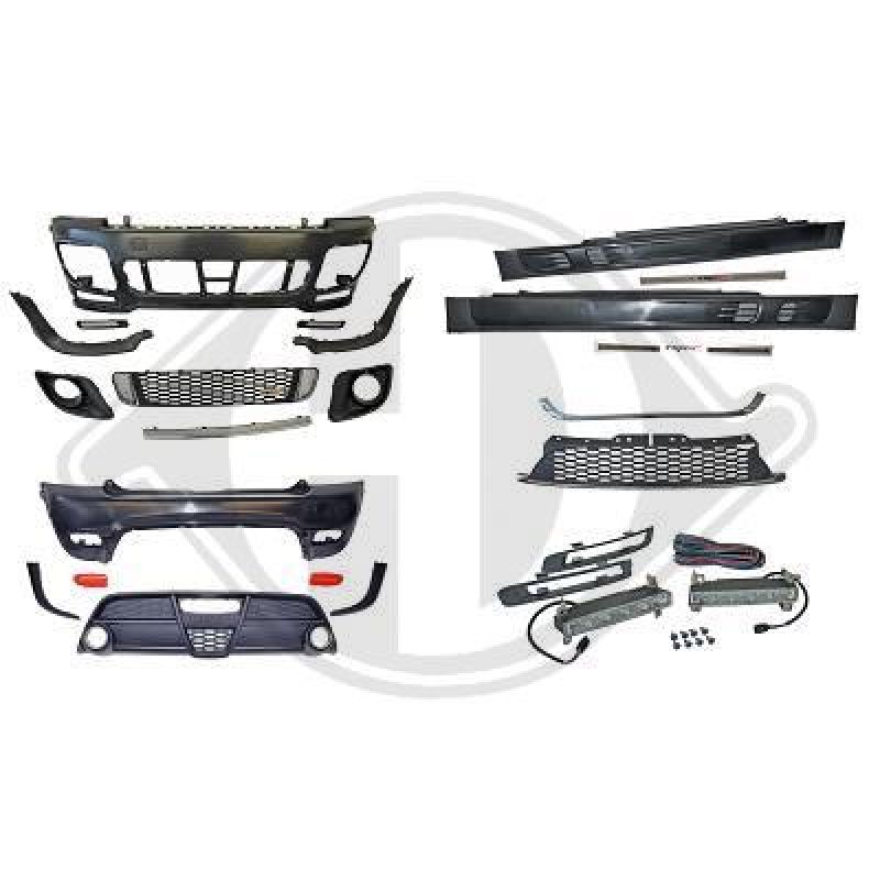 Stoßstangen Set Sportoptik BMW Mini R56 Bj. 06-10