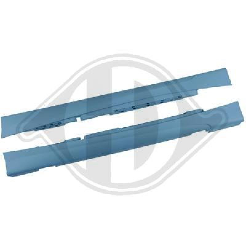 Sideskirts Sportoptik 2Pcs. fit for BMW 1er E87 Bj. 07