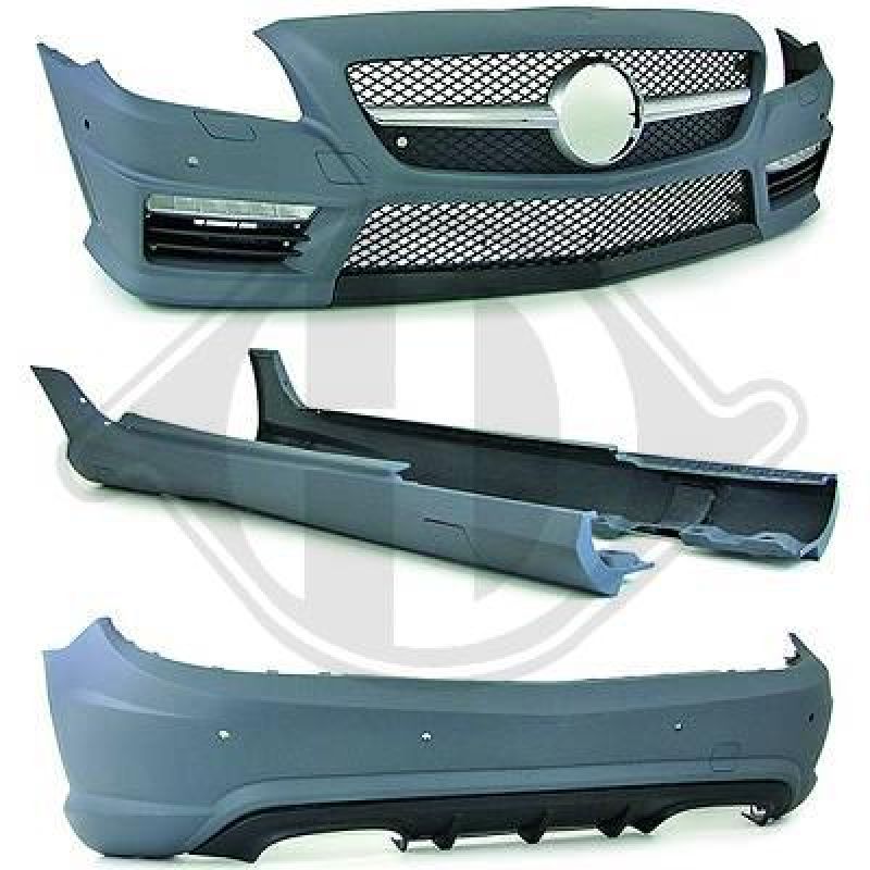 Stoßstangen Set Sport Optik für Mercedes SLK R172 Bj. 11-