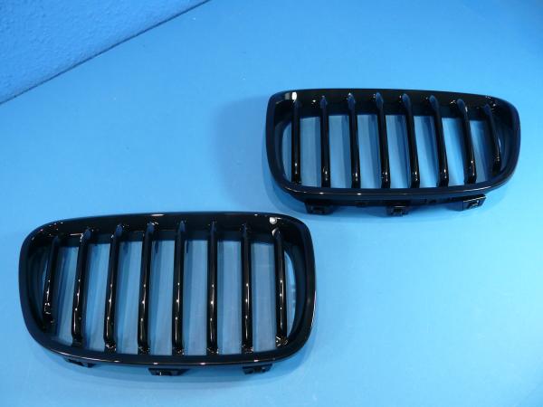 Shadowline Niere schwarz glänzend passend für BMW 1er F20/F21