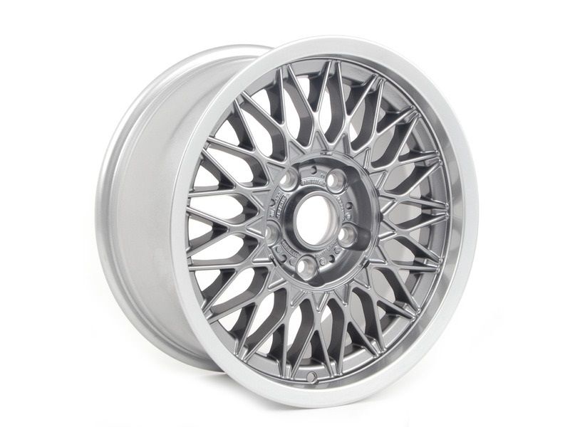 Leichtmetallfelge nogarosilber 7 1/2Jx16 ET 27 für BMW 3er E30 M3