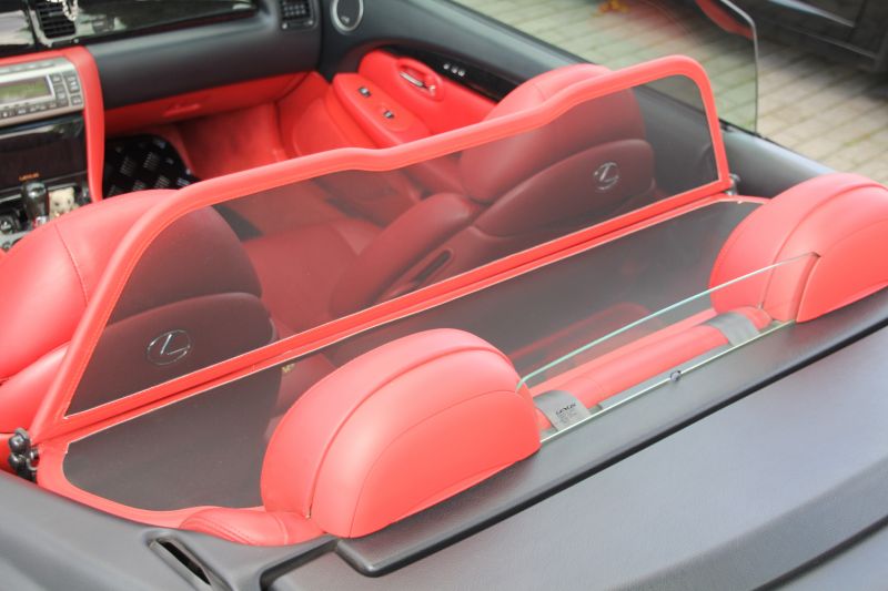 Windschott rot Lexus SC 430