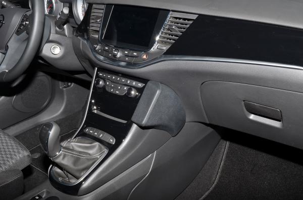 KUDA Telefonkonsole passend für Opel Astra K ab 2015 - 2022 Leder schwarz