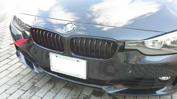 M-Performance Niere hochglanz schwarz vorn RECHTS BMW 3er F30 / F31