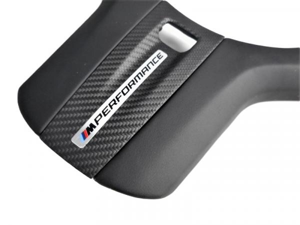 BMW M Performance Lenkrad Abdeckung Leder / Carbon BMW 1er F40 2er F44 G42 3er G20 G21 G28 M3 G80 G81 4er G22 G23 i4 G26 M4 G82 G83 Z4 G29