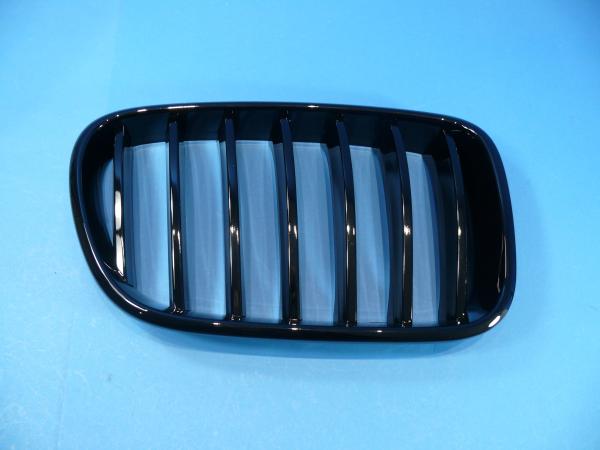 Shadow-Line Niere glänzend schwarz passend für BMW X3 F25 VFL