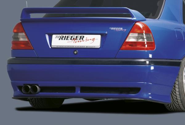 RIEGER  rear skirt extension fit for Mercedes W202 C-Class from 06/97