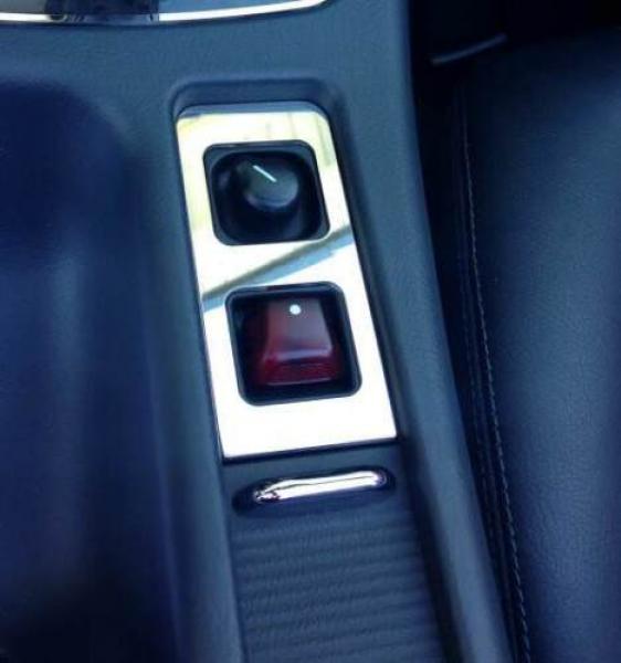 Chrom Rahmen Schalter Konsole Dach + Spiegelverstellung (1tlg.) passend für Mercedes R170 SLK