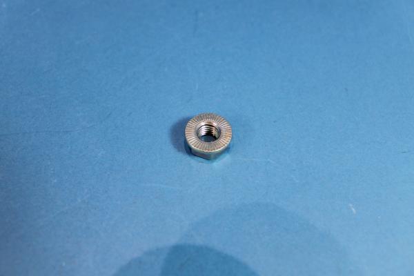 Hex nut with ribs M10/SW16 BMW E31 E34 E36 E38 E39 E52 E53 E65 E66 X5 Z3 Z8