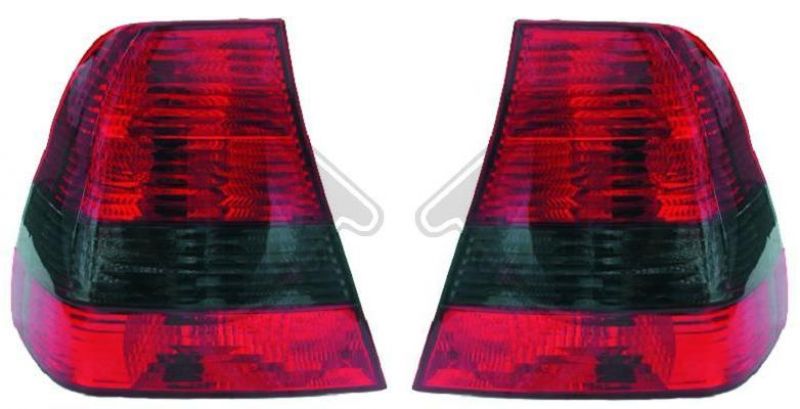 Rückleuchten rot/schwarz passend für BMW 3er E46 Compact