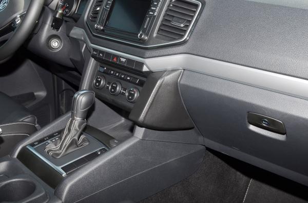 KUDA Telefonkonsole passend für VW Amarok ab Bj. 2016 Leder schwarz