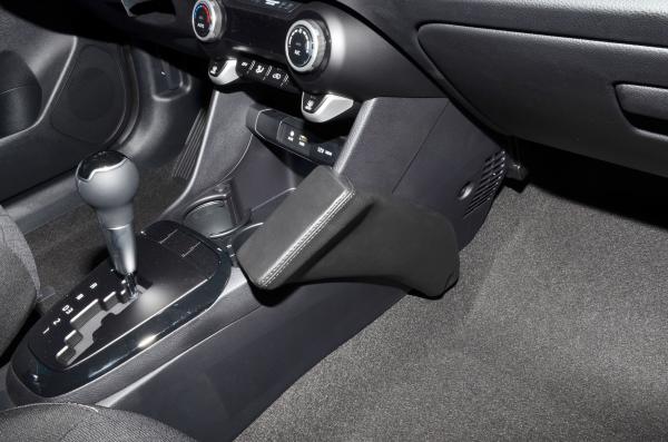 KUDA Telefonkonsole passend für Kia Picanto ab Bj. 2017 (JA) Leder schwarz
