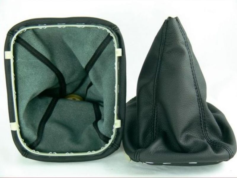 Schaltmanschette Leder schwarz passend für BMW E32 E34