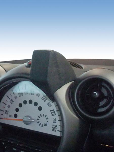 KUDA Telefonkonsole passend für Mini Countryman ab 09/10 - 07/14 Leder schwarz