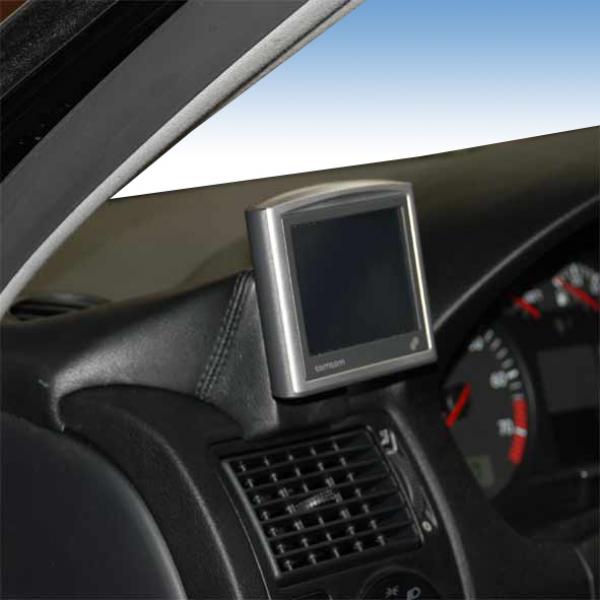 KUDA Navi holder fit for VW Golf IV 97/Bora 98 real leather black