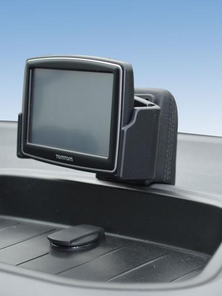 KUDA Navi Halterung passend für VW Amarok 2010 - 2017 Kunstleder schwarz