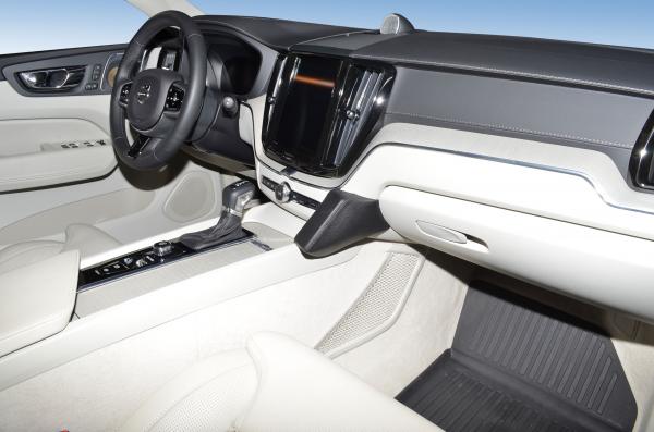KUDA Telefonkonsole passend für Volvo XC 60 ab 07/2017 Leder schwarz