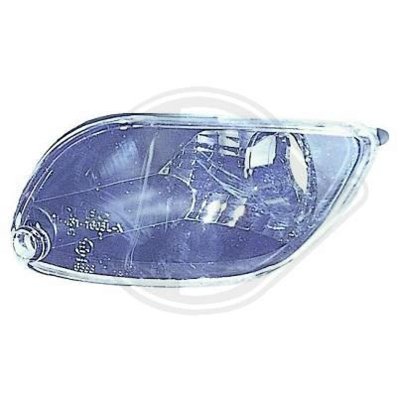 Front indicators clear/black fit for Ford Focus up to 09/01