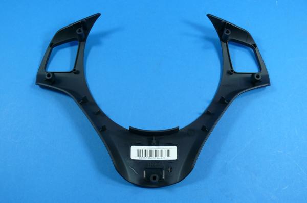 M leather steering wheel cover black ribbon for BMW 1er/3er