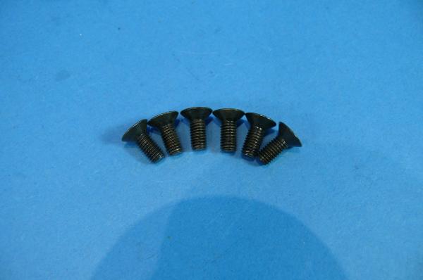MOMO Steering wheel screws set 6 pcs. 12mm black