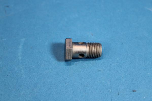 Hollow bolt for oil hose M14x1.5x26 BMW E12 E21 E23 E24 E28 E30 E31 E32 E34 E36 E38 E39 E46 E53 E60 E61 E63 E64 E65 E66 E70 E71 E83 E85 F15 F16