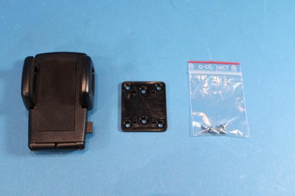 KUDA Fix2Car Universalhalter für Geräte mit einer Breite von 50-95 mm inkl Grundplatte