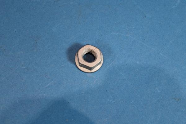 Hex nut wiht flange M10 BMW E34 E36 E38 E39 E46 E52 E53 E60 E61 E63 E64 E65 E66 E70 E71 E72 E83 E85 E86 E90 E92 E93 F15 F16 F39 F20 F44 F45 F46 F48 F85 F86 F54 F55 F56 F56E F57 F60 R50 R53