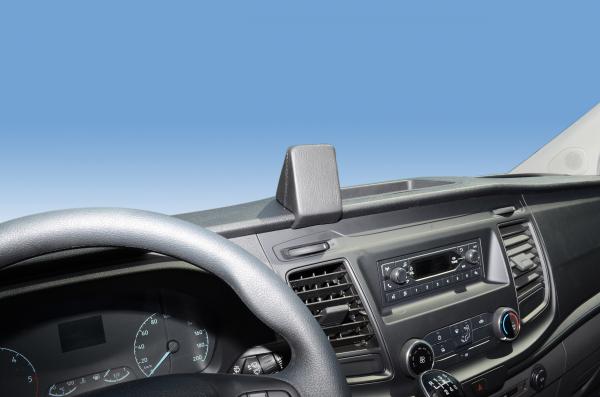 KUDA Telefon/Navikonsole passend für Ford Transit Custom ab Bj. 2018 Konsole oben Leder schwarz