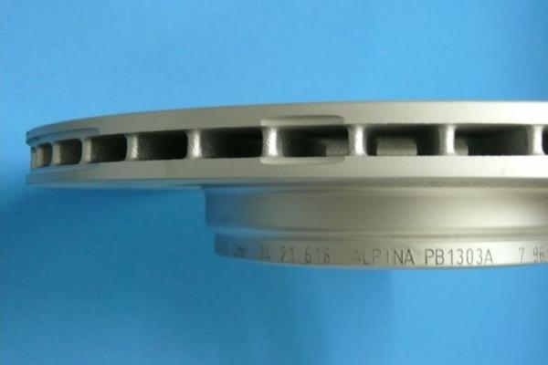 ALPINA Bremsscheibe hinten passend für ALPINA B5 Limousine/Touring (E60/E61) / ALPINA B6 Coupe / Cabrio (E63/E64)