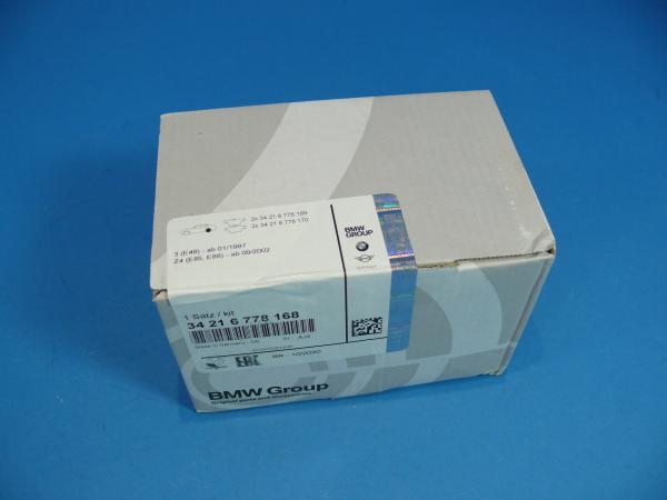 BMW Brake pads -rear- BMW E36 E46 Z1 Z4