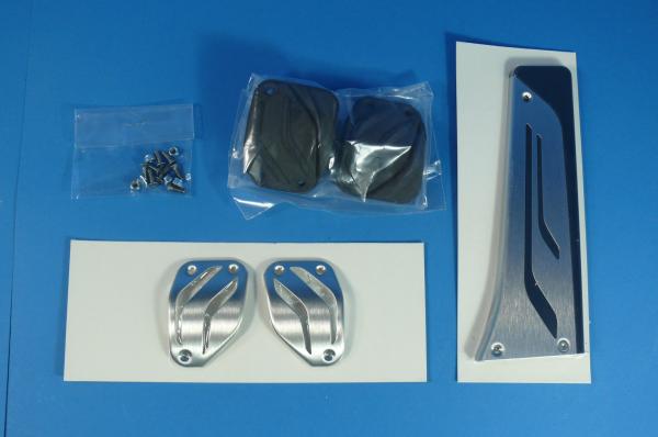 BMW M Performance Alupedale Schaltung 3tlg BMW 1er E81 E87 E88 E82 3er E46 E90 E91 E92 E93 5er E39 E60 E61 6er E63 E64 X1 E84 X3 E83 F25 X5 E53 Z4 E85 E86 E89