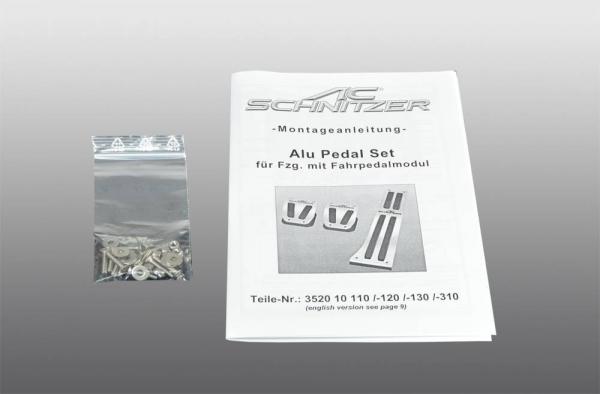 AC SCHNITZER Aluminium Pedale für BMWs mit DKG Getriebe