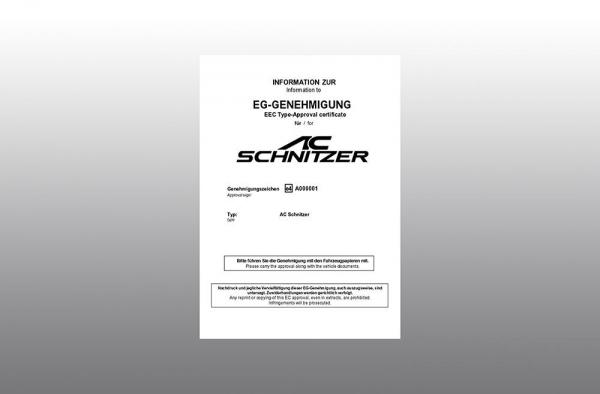 AC SCHNITZER Aluminium Pedale für BMWs mit DKG Getriebe