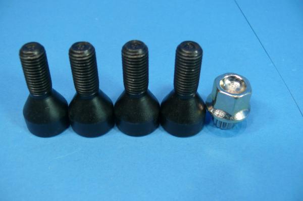 Radschlösser original BMW M12 1,5 Länge 24mm BMW 1er E81 E82 E87 E88 3er E46 E90 E91 E92 E93 5er E60 E61 6er E63 E64 Z4 E85 E86