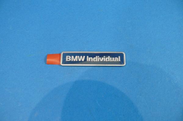 BMW Individual Emblem Metal für BMW 3er 5er 6er 7er X5 X6 Z4